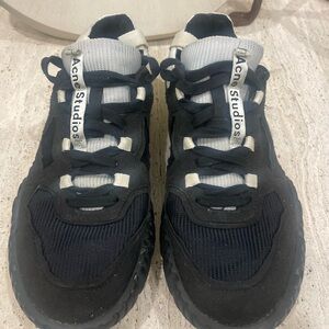 Stylish Black and White Sneakers